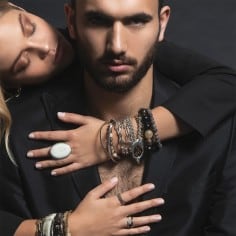 Collier en argent fermoir... 2