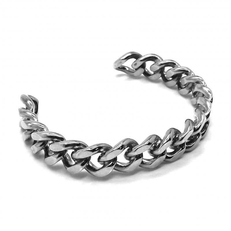 Manchette en argent - Titanium