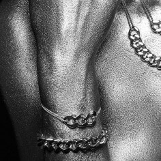 Manchette en argent - Titanium 2