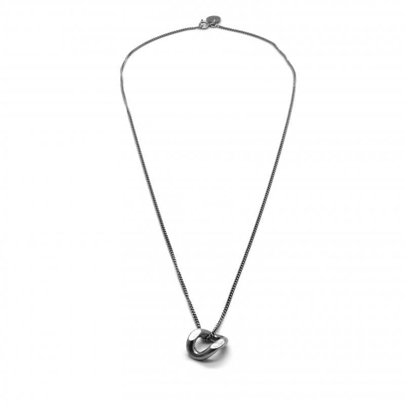 Collier unisexe 1 maillon - Titanium