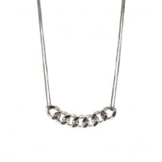 Necklace 7 links - Titanium