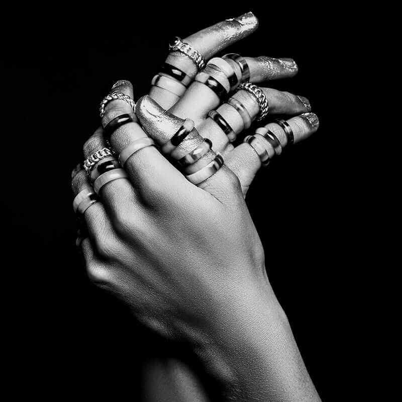 Bague ajustable - Titanium