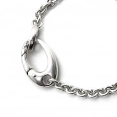 Bracelet en argent fermoir... 2