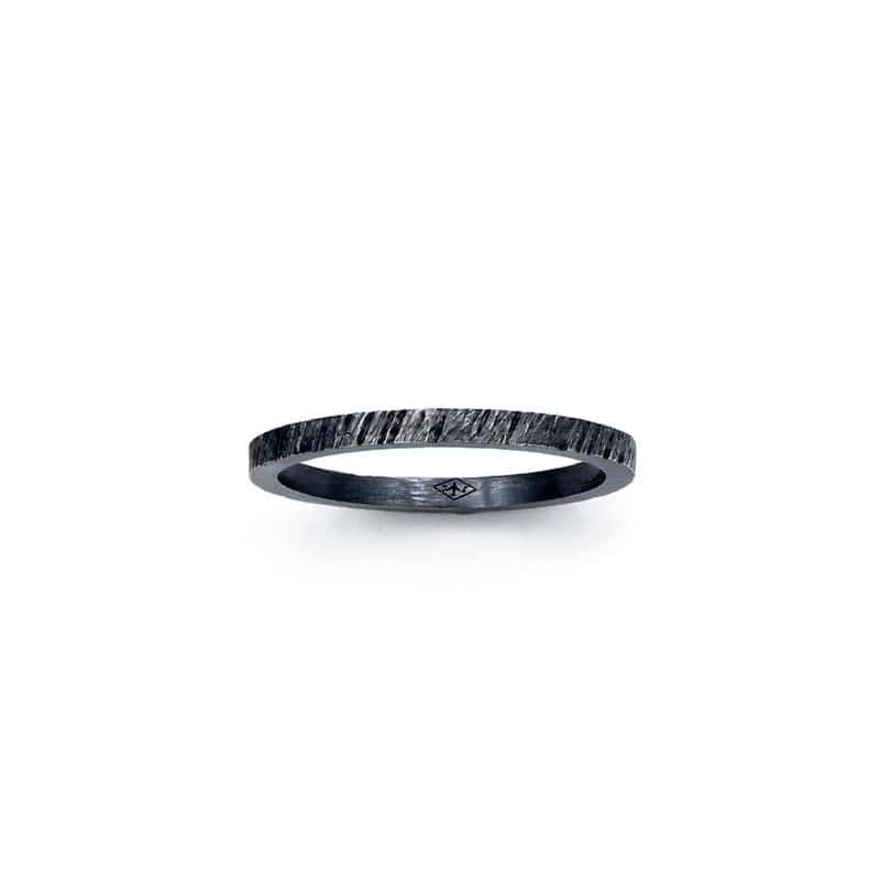 Tungst-N-S silver ring