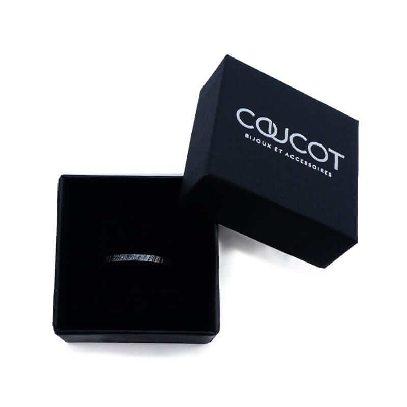 Tungst-N-S silver ring