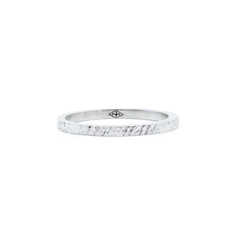 Alliance fine en argent - Modèle...