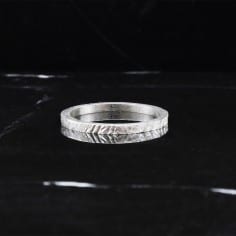 Tungst-N-S silver ring 2