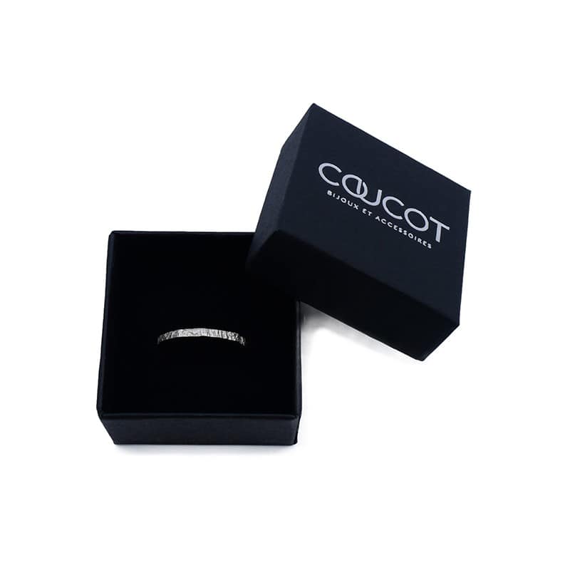 Alliance fine en argent - Modèle...