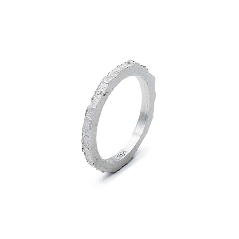 Alliance fine en argent - Modèle...