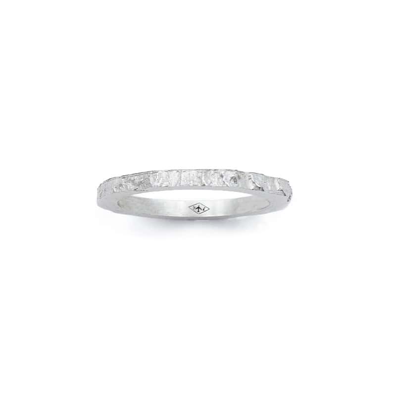 Hyper-I-O-S silver ring