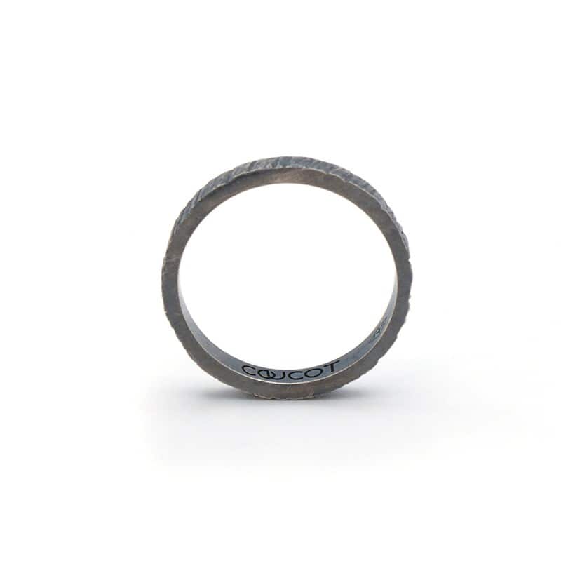 Alliance originale en argent -...