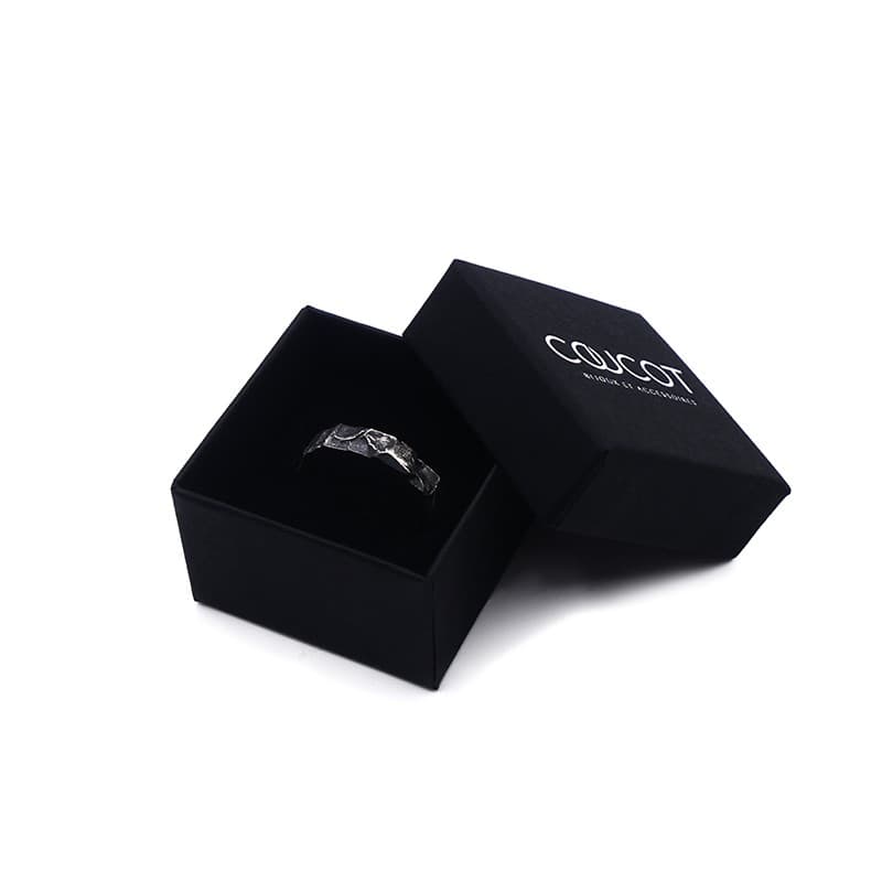 Men's wedding silver ring A-76-L