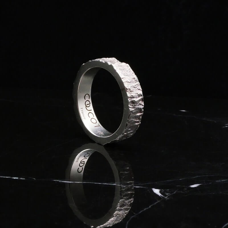 Alliance homme en argent - Hypérion L