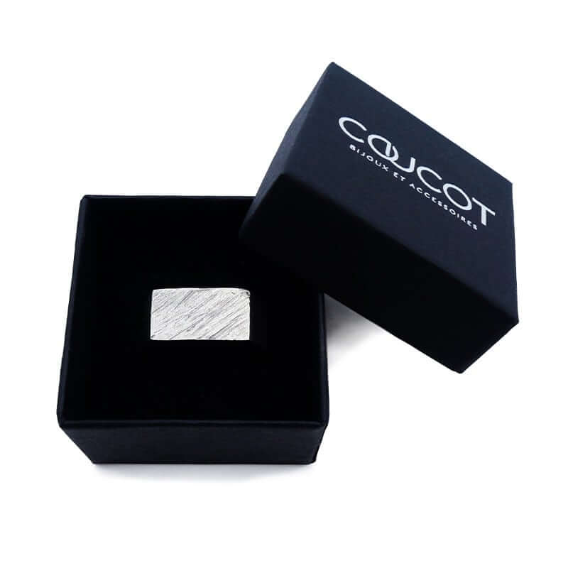 Chevalière en argent Tungst-N-R