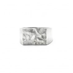 Silver signet ring A-76-R