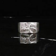 Chevalière en argent A-76-R 2