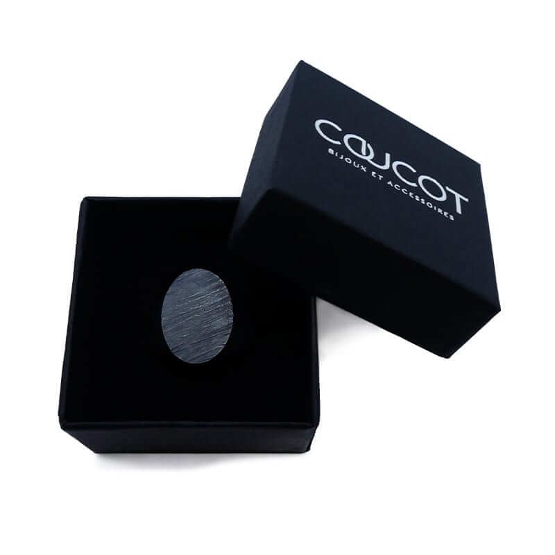 Bague chevalière Tungst-N-S