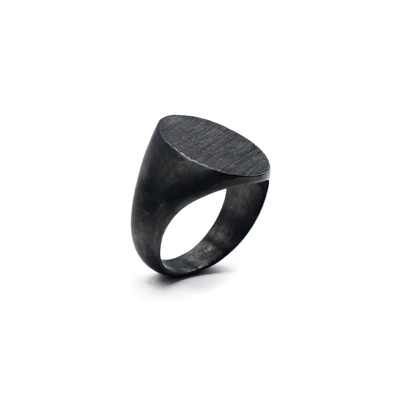 Tungst-N-S signet ring