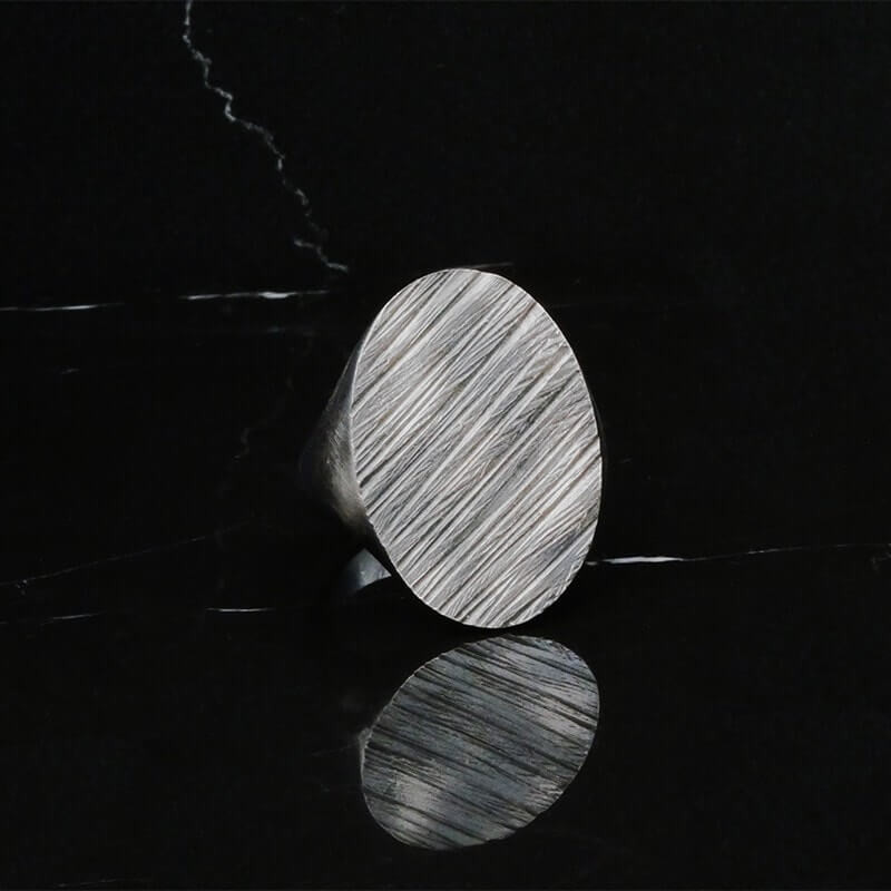 Signet ring Tungst-N-L