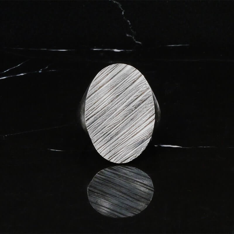 Signet ring Tungst-N-L