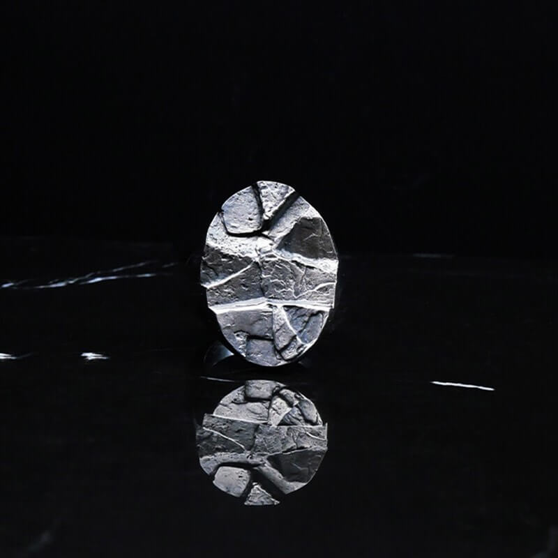 Chevalière homme A-76 - L