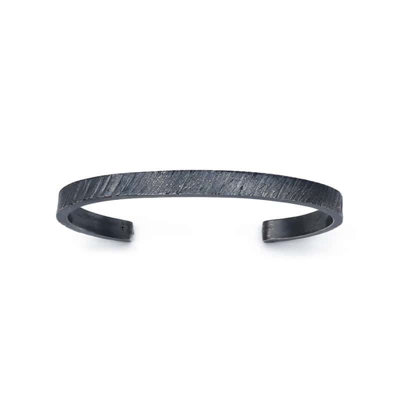 Tungst-N-S silver cuff-bracelet