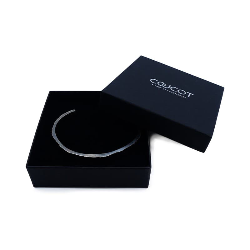 Manchette en argent Tungst-N-S