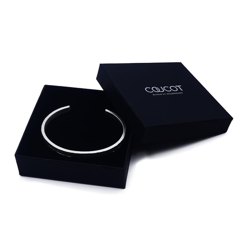 Manchette en argent Tungst-N-S