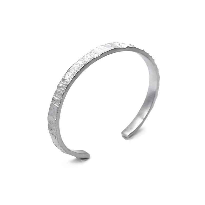 Hyper-IO-S silver cuff-bracelet