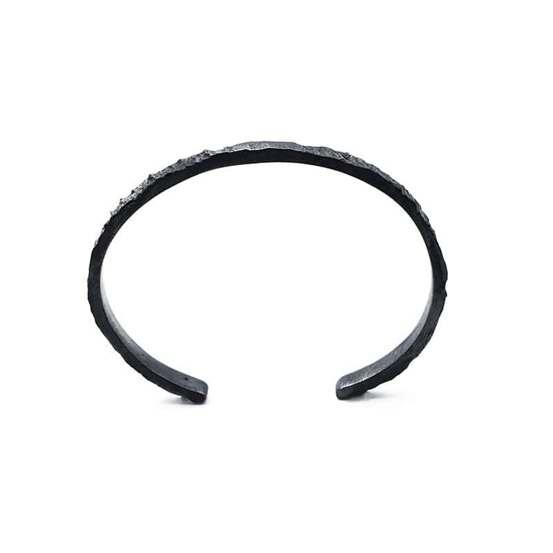 Hyper-IO-S silver cuff-bracelet