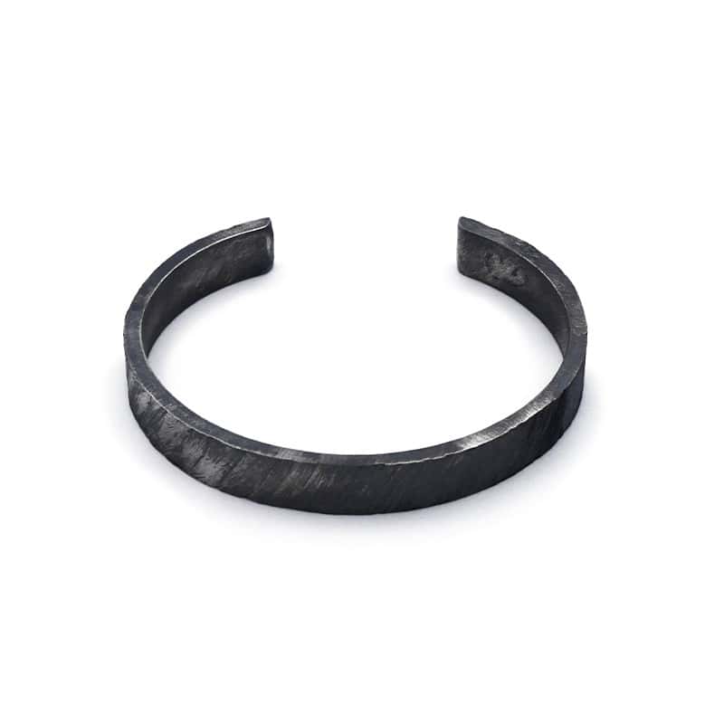 Tungst-N-L silver cuff-bracelet