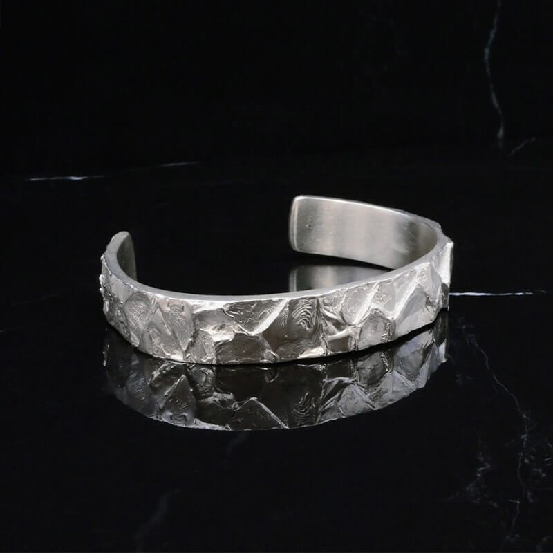 A-76-L silver cuff-bracelet