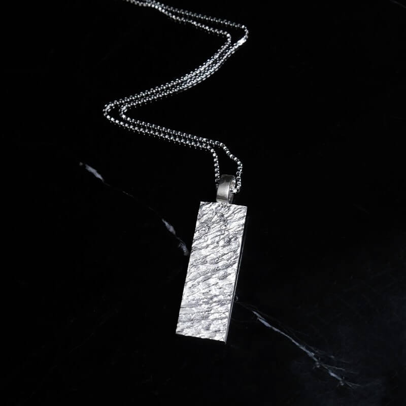 Collier en argent Hypérion S