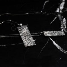 Hyper-IO-L silver necklace... 2