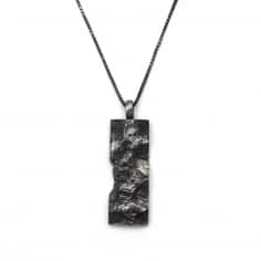 Silver necklace man A-76-L