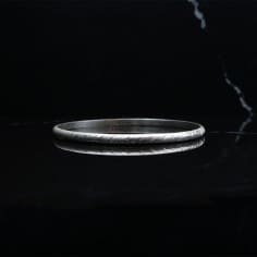 Jonc en argent Tungst-N 2