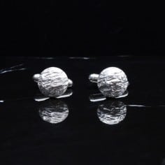 Hyper-IO Silver Cufflinks 2