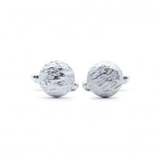 Hyper-IO Silver Cufflinks