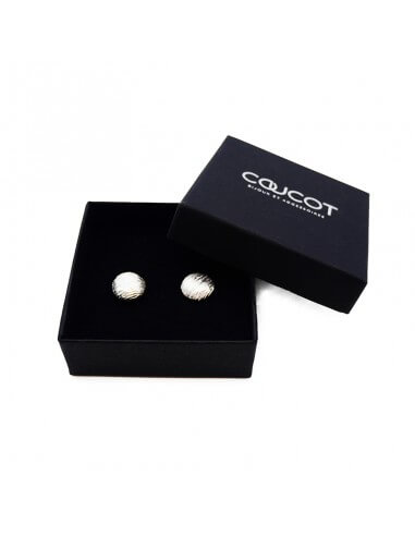 Cufflinks in silver Tungst-N