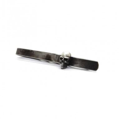 Gucci Necktiepin Tie Bar Clasps Tacks Ghost Skull Silver925 With