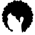 Cheveux afros-bouclés